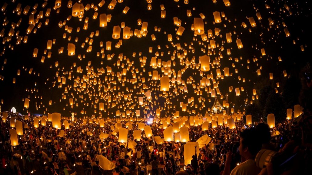 tayland festivalleri - loy kratong