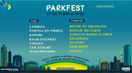 parkfest - istanbul etkinlikleri temmuz 2018 