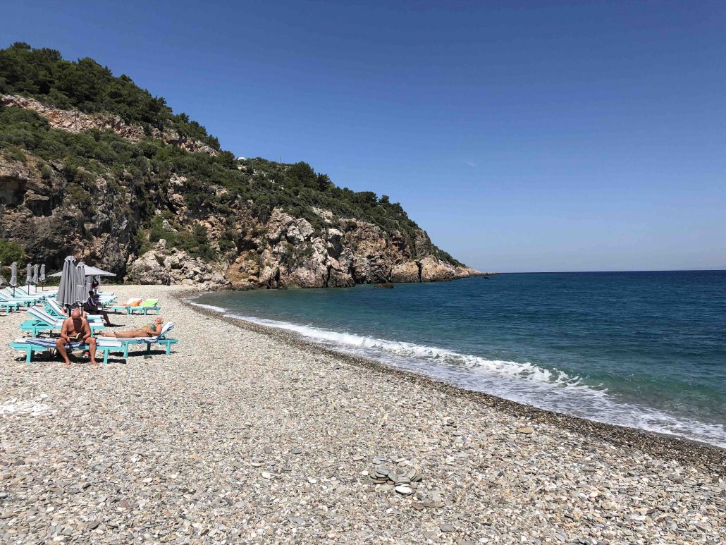 Tsabou beach - samos gezilecek yerler