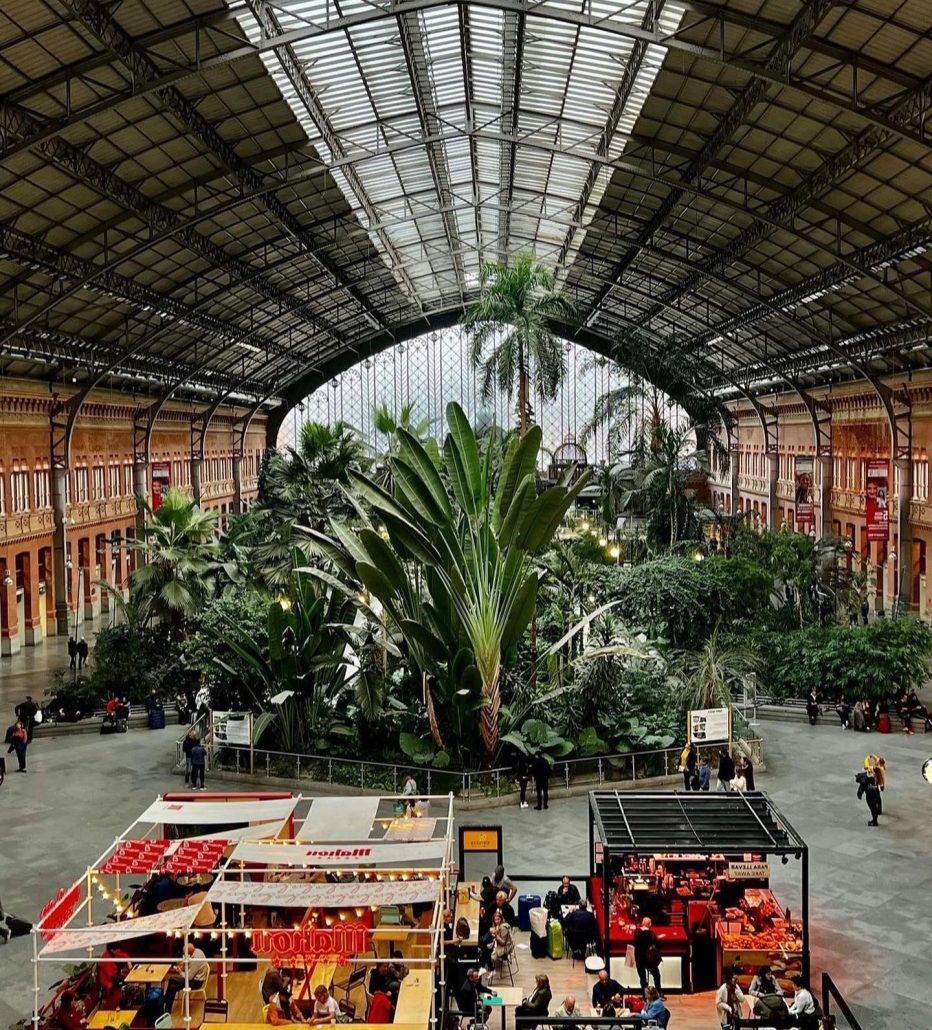 Madrid'de Yapılacaklar - Atocha Tren İstasyonunu Ziyaret Edin